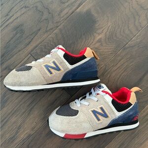 NEW BALANCE Boys Sneakers 574 'BUNGEE' (TD) - MINDFUL GREY